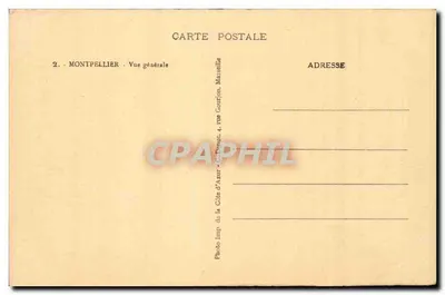 Montpellier — Ogólny widok — Lyzon — Rewers