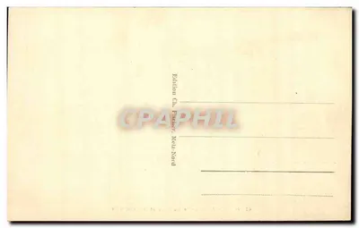 Metz - Place de la Comédie e a Catedral — Edição Ch. Fischer, Metz-Nord, n°43 — Verso