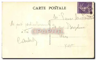 Wnętrze Visitation — Paray-le-Monial — Edycja Wielkiego Motywu Bazyliki — Rewers