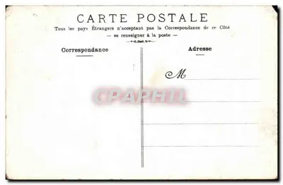 Marseille — Plac Castellane — Obełisk i fontanna — Rewers