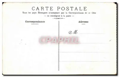 Marseille — La Cannebière Widok z Portu — Rewers