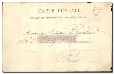 Bois de Bonologne — Finca del Pré Catelan — C. L. C. — Reverso