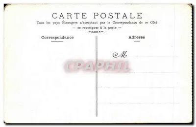 Marseille — Un Coin du Port — Éditeur non visible — Verso