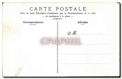 Marseille — Pałac Sądowy i Statua Berryera — Rewers