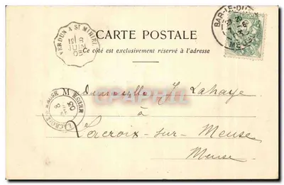 Bar-le-Duc — Katedra św. Jana — Wydawnictwo A. Laurent — Rewers