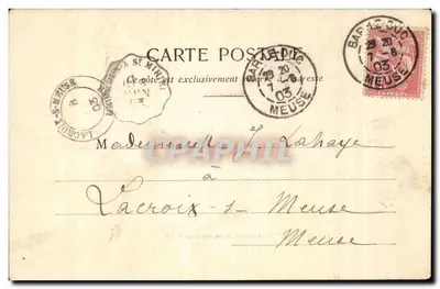 Bar-le-Duc — Oude Kasteel van de Dukes van Bar — Boekhandel A. Laurent — Achterkant