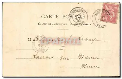 Vaucouleurs - Vista geral — Coleção Joana d'Arc — Imp. Ad. Weick, Saint-Hié (Dép. 55) N° 1438 — Verso