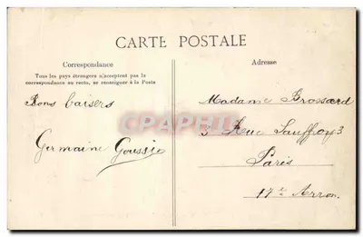 Saint-Martin-du-Bec — Castello di Bec — Il Littorale (Seine-Inférieure) — L.J. n°471 — Verso
