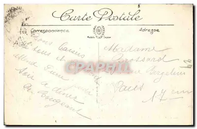 BOULOGNE-SUR-MER — Vista tirada do Campanário em direção à Coluna — LL. — Verso