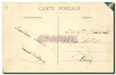Le Portel - Typen von Moulières — L.D., B., 228 — Rückseite