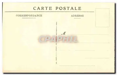 Trabalhadores americanos na estrada de Souain (Marne) — A guerra na Champagne — No 8 — Edição Martinet Heuillard, S.°-Menéhould — Verso