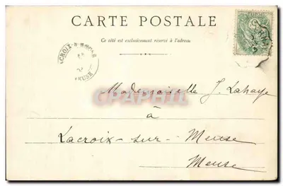 Vue de LÉROUVILLE — éditeur non identifié, n° de série non visible — Verso