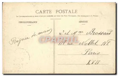 Lisieux — A Place Hennuyer — Blanche, Editor, cliché Tribonillard — Verso