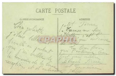 Toul Pittoresque — O Hôtel de Ville e a Catedral — Cerdalia e Briguuet, editores, Toul — Verso
