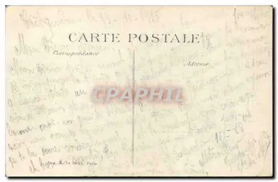 Camp de Coetquidan — Manœuvre du canon de montagne — Un passage difficile — Éditeur Dup. & Le Deley, Paris — Verso