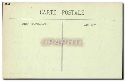 Chaumière przy brzegu Drague — Przez Morvan — kolekcja A. Hoube, Châtilles — Rewers