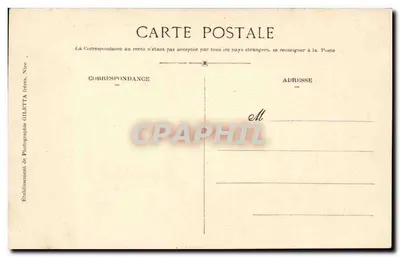 Hyères - Bulwar Riondet — Zbiór Artystyczny — Édition Giletta, fot. Nice — Rewers
