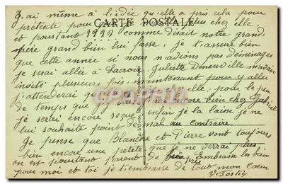Buzensal (przez Proueil Malmaison) — Kościół — Wydawnictwo Pique-L'H. Paryż — Rewers