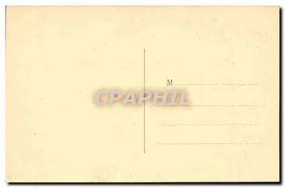 Chatillon-en-Bazois — O Castelo — Edição Gablier-Boumuet — Verso