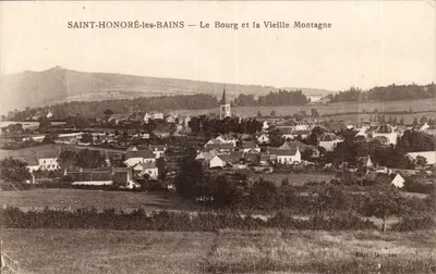 Saint-Honoré-les-Bains — O Bourg e a Velha Montanha — Edit. Jacquet