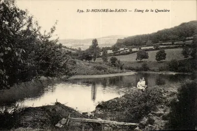 St-HONORE-les-BAINS — Lago da Queuldre — n° 839