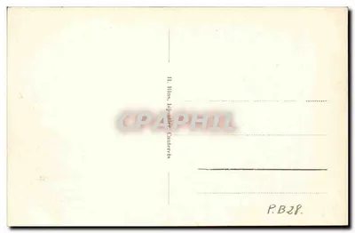 Cauterets — widok na rzekę Gave — Rewers