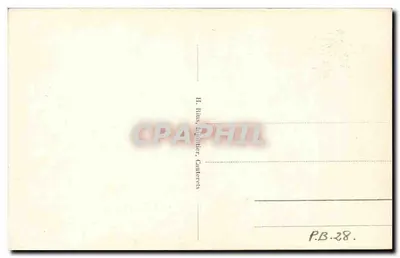 Cauterets - Skoczek Pas de l'Onrs — wydawca H. Rius, Cauterets, n°75 — Rewers