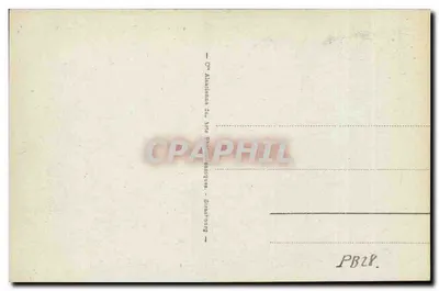 Cauterets - Vale de Lutour — Editor: Cie Alsacienne de Arts Graphiques, n° 103 — Verso