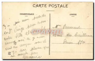 Lourdes — Widok na Esplanade przed błogosławienstwem chorych — Labouche Frères, Toulouse — Rewers