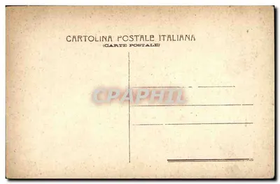 Rzym — Rzeźba jeździecka Marcusa Aureliana — Cartoline Postale Italiana — Rewers