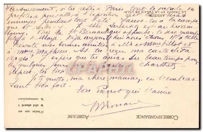 Annecy — Le Thiou i Pałac na Wyspie — Wydawca: A. Darcé, nr 107 — Rewers