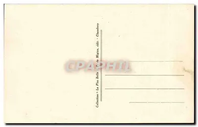 Brides-les-Bains i lodowce Vanoise — La Savoie Pittoresque — n° 3303 — Rewers