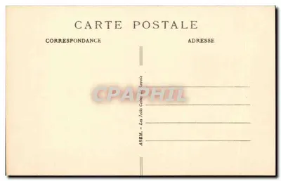 Vale dos Essurieux — Estrada de Thônes a Favergeres — ABM. - Les Jois Coins de Savoie — Verso