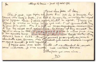 Pralognan-la-Vanoise — Uitzicht op de bergen — n° 2908 — Achterkant