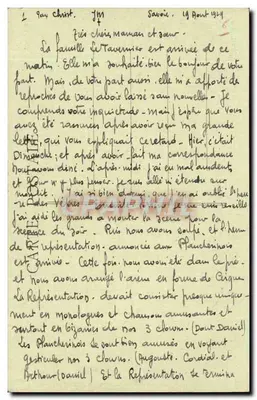 Conflans - Porta Tarine i Stare Mury — wydawca Billot, numer seryjny nieczytelny — Rewers