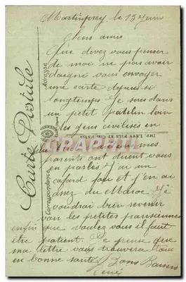 W Sahara — Domki indygenów — SCÈNES ET TYPES. — LL. — n° 6415 — Rewers