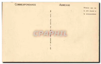 Túmulo de Monseigneur de Cabrières — Montpellier — J. Magrou, stat. — Verso