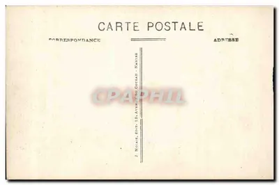 Les Sables-d'Olonne - Exit of the Port — J. Nocais, Publisher, Nantes — Back
