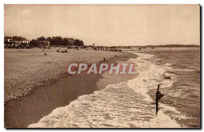 Praia de La Tranche — vista da costa — Edições de Arte Raymond Bergevin, La Rochelle
