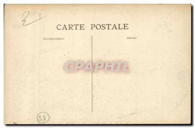 Passão na VERRIE (Vendée) 1921 — A Entrada em Jerusalém — Verso