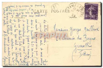 Les Sables-d'Olonne — Studie van Hoeden A.B. — n°102 — Achterkant