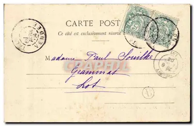 Saint-Hilaire-de-Talmont — O Castelo das Grandes — Editor A. Robhy, Fontaine-le-Comte — Verso