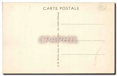 ST-VINCENT-sur-JARD (Vendée) — Casa de Clémenceau — Verso