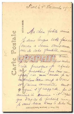 Maillézais — Katedra — Zbiór M. Aubert, Niort — Rewers