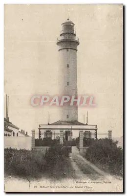 Ilha-d'Yeu (Vendée) - O Grande Farol — H. Holyphe, Nantes, n°22