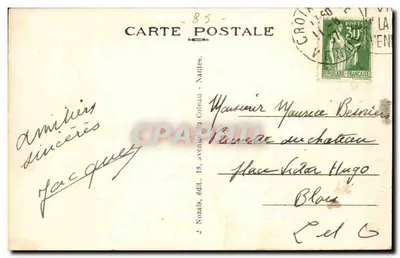 A Vendée Maraichine — Dança tradicional — J. Nozals, editor, Nantes — Verso