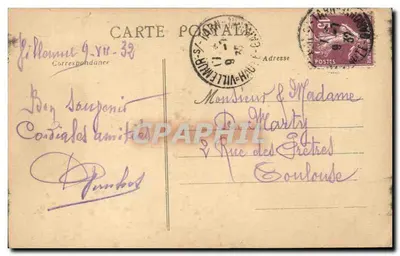 Sablaïses — As Sablaisas — Coleção Hamonnet, n°54 — Verso
