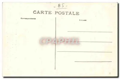 Les Sables-d'Olonne (Vendée) — A mais bela praia, o traje mais elegante — Cliché Collin — Verso