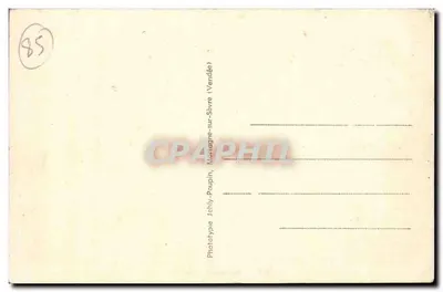 Velha capela abandonada, chamada de l'Auménérie — Maillézais (Vendée) — n° 1034 — Verso