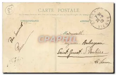 Wejście do Portu w Sables-d'Olonne przy niskiej mierze — Wydawnictwo Nowych Galerii — N° 280 — Rewers